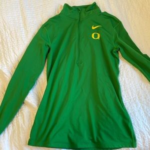 Women’s Oregon Ducks Quarter Zip Jacket